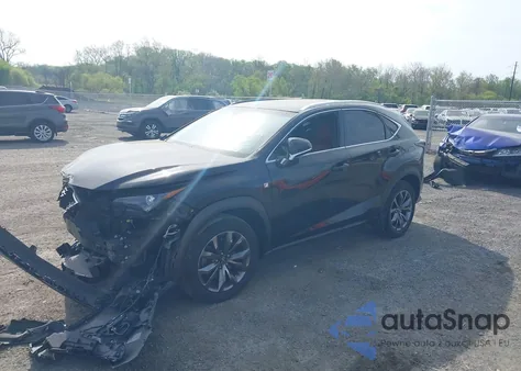 2018 Lexus Nx 300 F Sport z USA, uszkodzony, nr VIN JTJYARBZ1J2097504